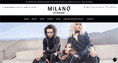 Desktop Screenshot of milanodirouge.com